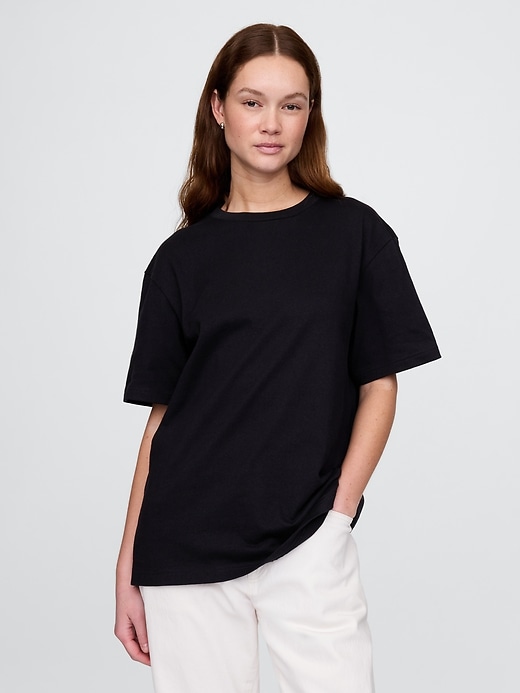 schweres bequemes t-shirt für erwachsene