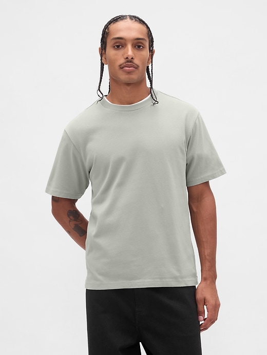schweres bequemes t-shirt für erwachsene