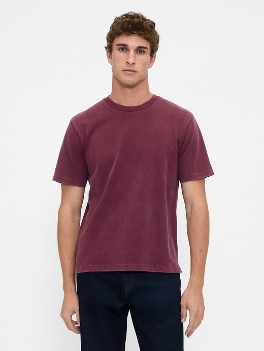 schweres bequemes t-shirt für erwachsene
