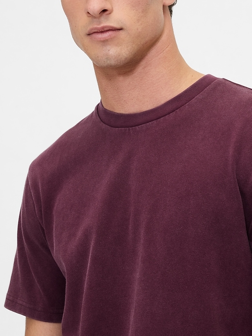 schweres bequemes t-shirt für erwachsene