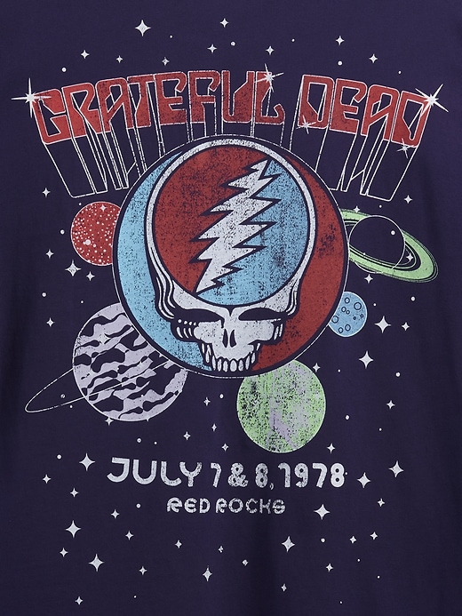 grateful dead relaxed graphic t-shirt