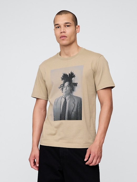 basquiat relaxed graphic t-shirt