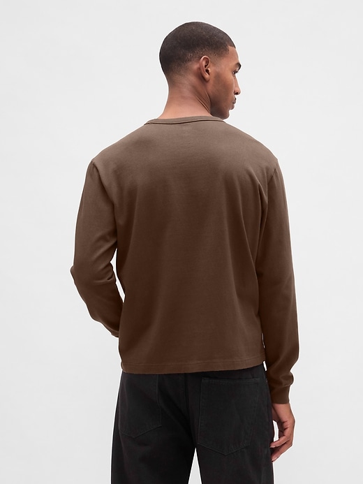 schweres locker geschnittenes t-shirt