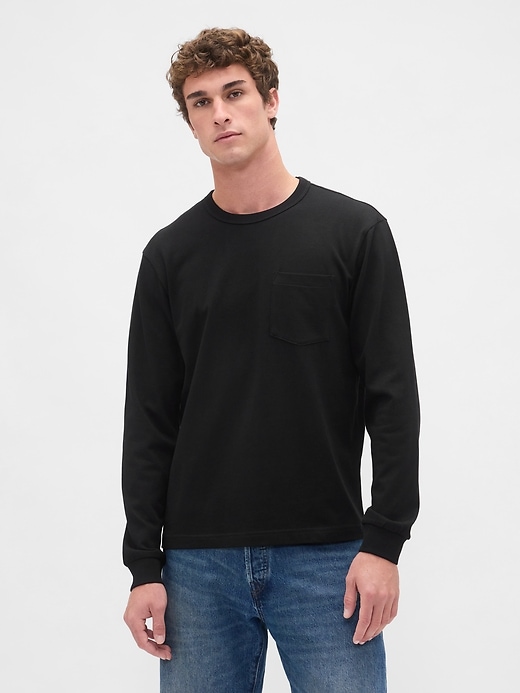 schweres locker geschnittenes t-shirt