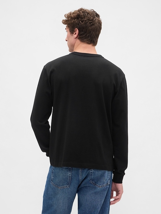 schweres locker geschnittenes t-shirt