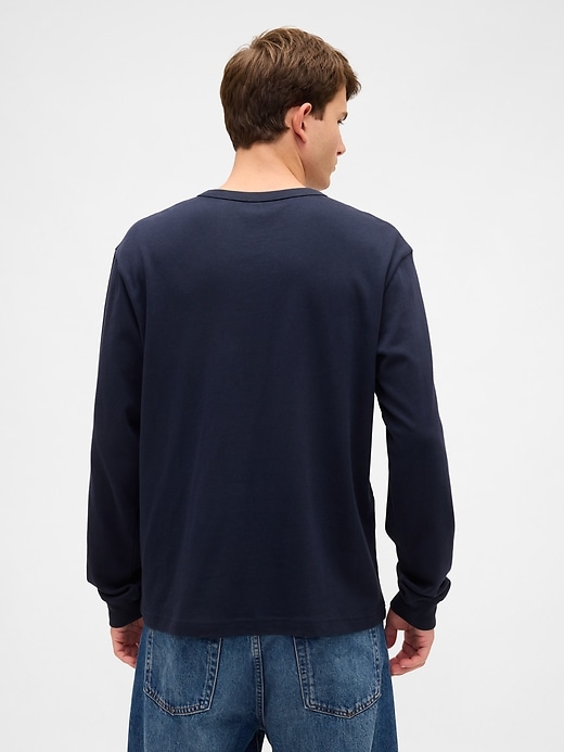 schweres locker geschnittenes t-shirt