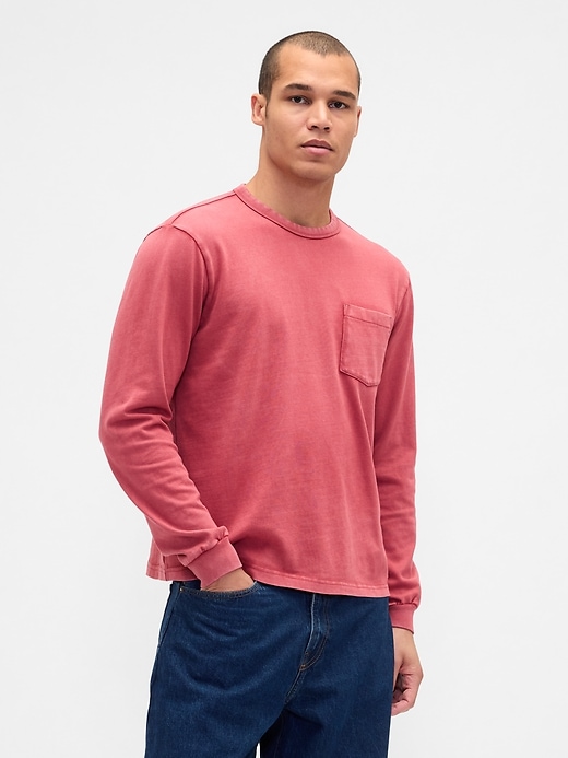 schweres locker geschnittenes t-shirt
