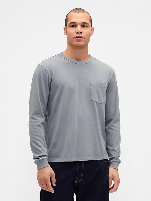 schweres locker geschnittenes t-shirt