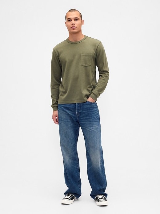 schweres locker geschnittenes t-shirt
