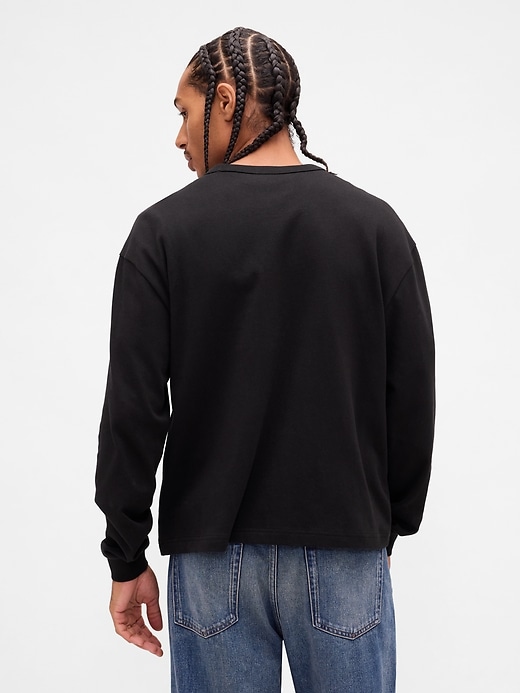 schweres crop-t-shirt
