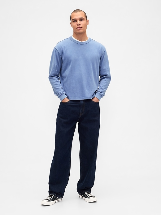 schweres crop-t-shirt
