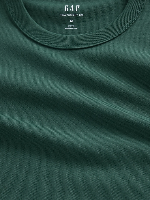schweres crop-t-shirt