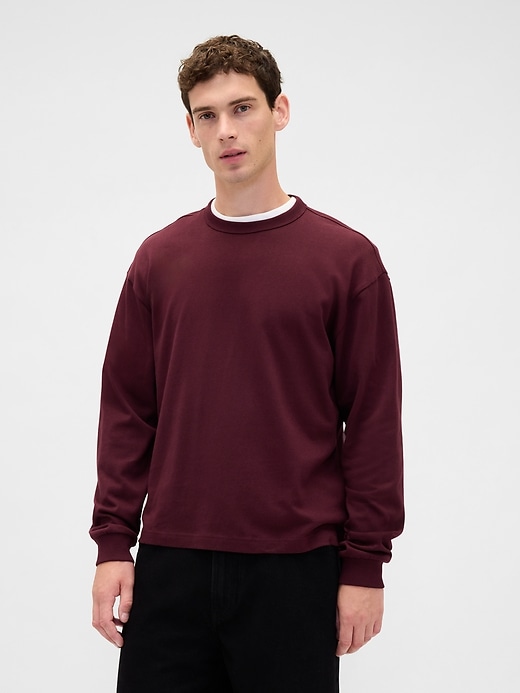 schweres crop-t-shirt