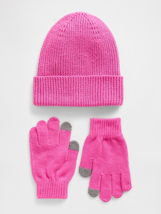 kinder-mütze handschuh-set
