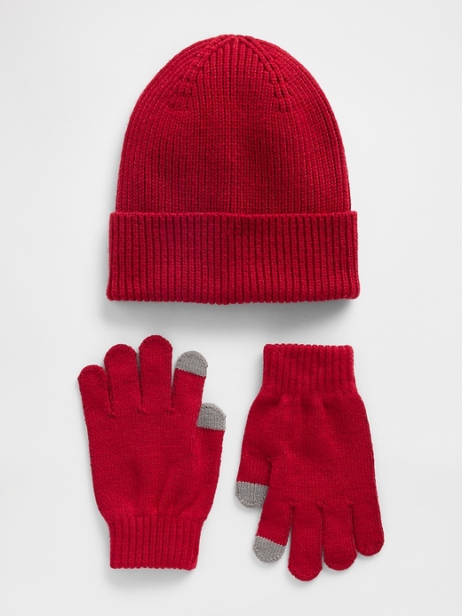 kinder-mütze handschuh-set