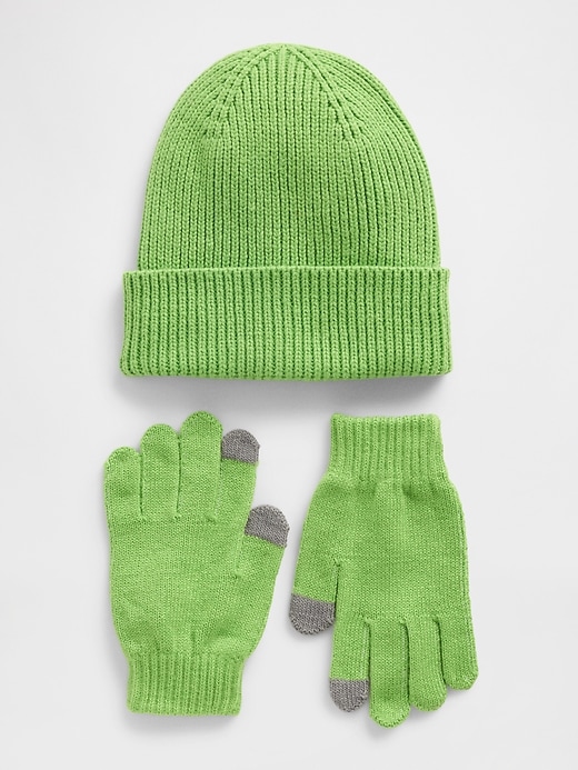 kinder-mütze handschuh-set