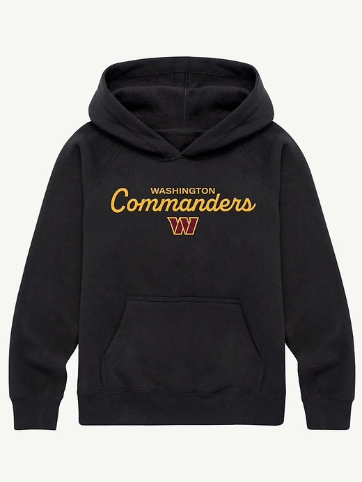 nfl-pullover-hoodie für kinder mit charakteristischem schriftzug