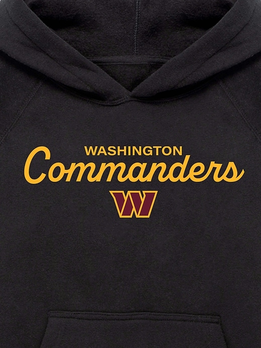 nfl-pullover-hoodie für kinder mit charakteristischem schriftzug