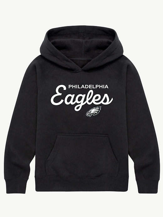 nfl-pullover-hoodie für kinder mit charakteristischem schriftzug