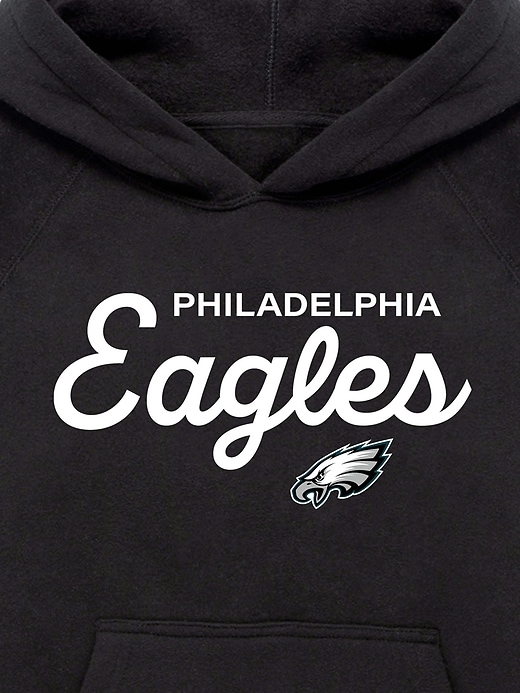 nfl-pullover-hoodie für kinder mit charakteristischem schriftzug