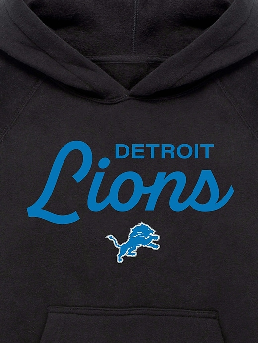 nfl-pullover-hoodie für kinder mit charakteristischem schriftzug