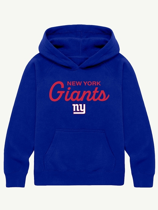 nfl-pullover-hoodie für kinder mit charakteristischem schriftzug