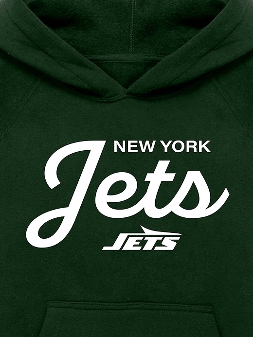 nfl-pullover-hoodie für kinder mit charakteristischem schriftzug