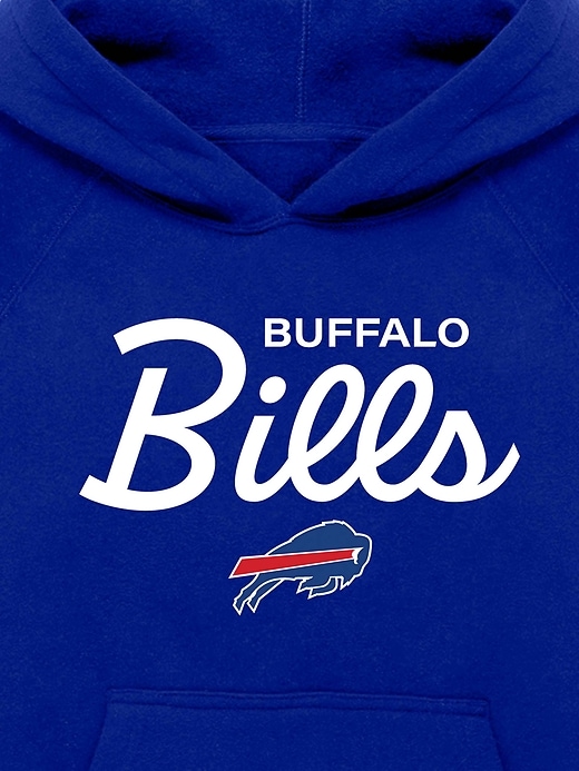 nfl-pullover-hoodie für kinder mit charakteristischem schriftzug