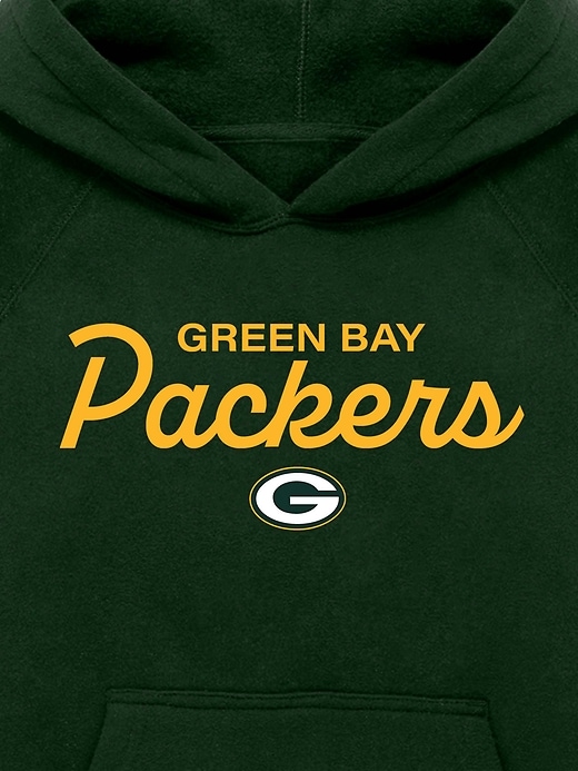 nfl-pullover-hoodie für kinder mit charakteristischem schriftzug