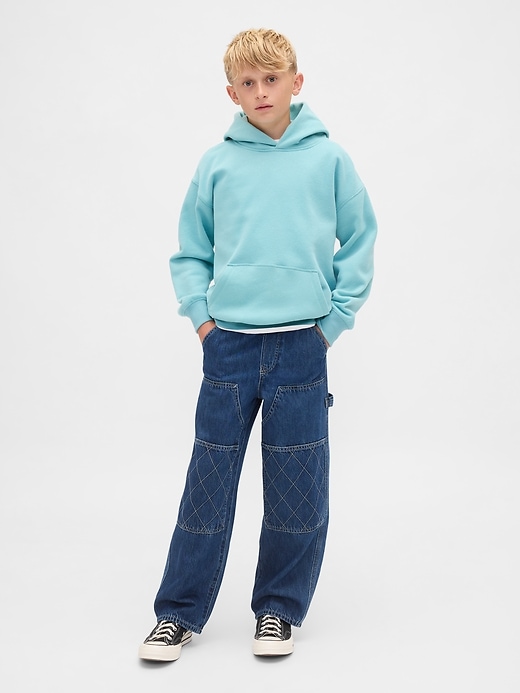 vintagesoft relaxed hoodie für kinder