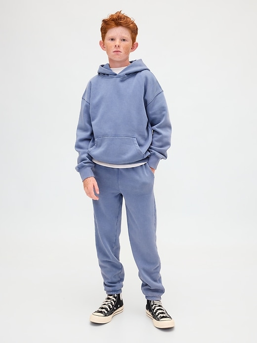 vintagesoft relaxed hoodie für kinder