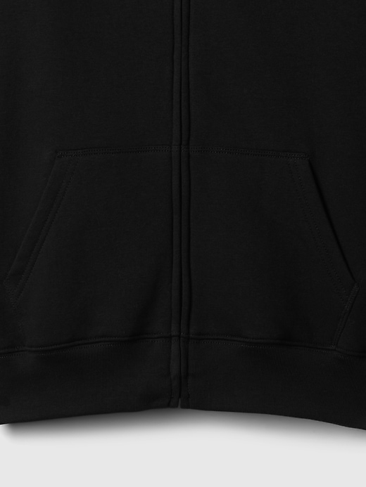 vintage soft kinder-kapuzenjacke mit reißverschluss