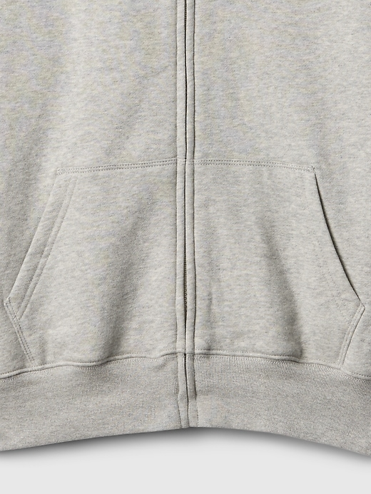 vintage soft kinder-kapuzenjacke mit reißverschluss