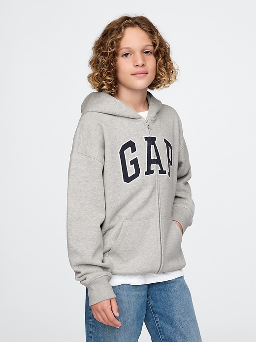 vintage-kapuzenpullover mit weichem logo für kinder