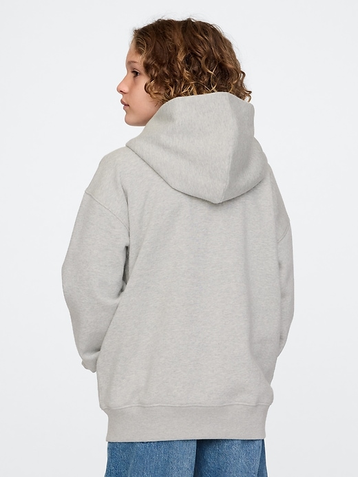 vintage-kapuzenpullover mit weichem logo für kinder