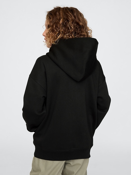 vintage-kapuzenpullover mit weichem logo für kinder
