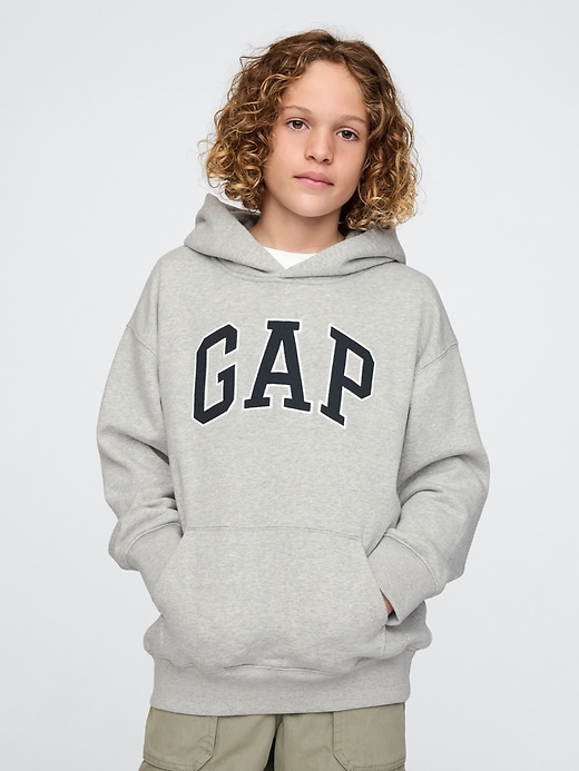 vintagesoft logo-hoodie für kinder