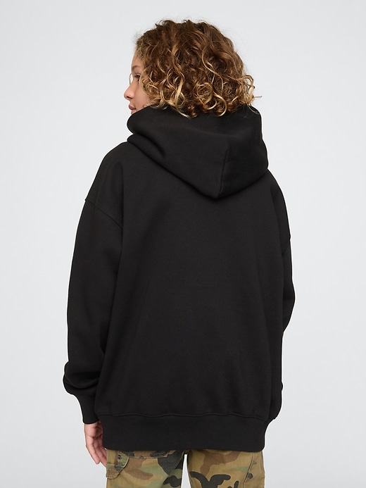 vintagesoft logo-hoodie für kinder