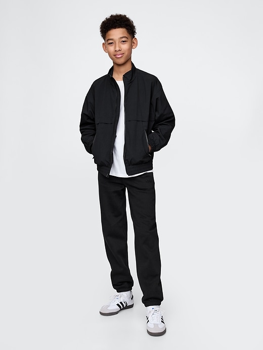 vintagesoft relaxed jogginghose für kinder mit logo
