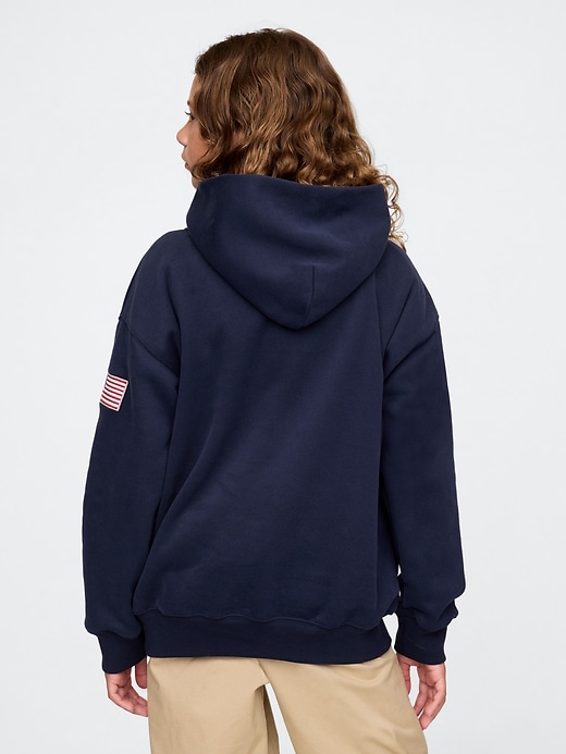 vintagesoft nyc times square hoodie für kinder