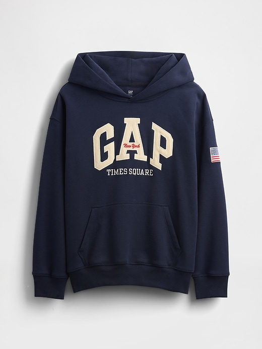 vintagesoft nyc times square hoodie für kinder
