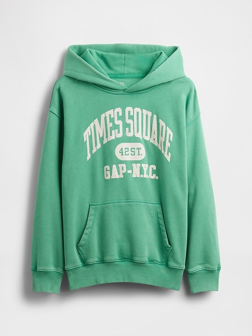 vintagesoft nyc times square hoodie für kinder