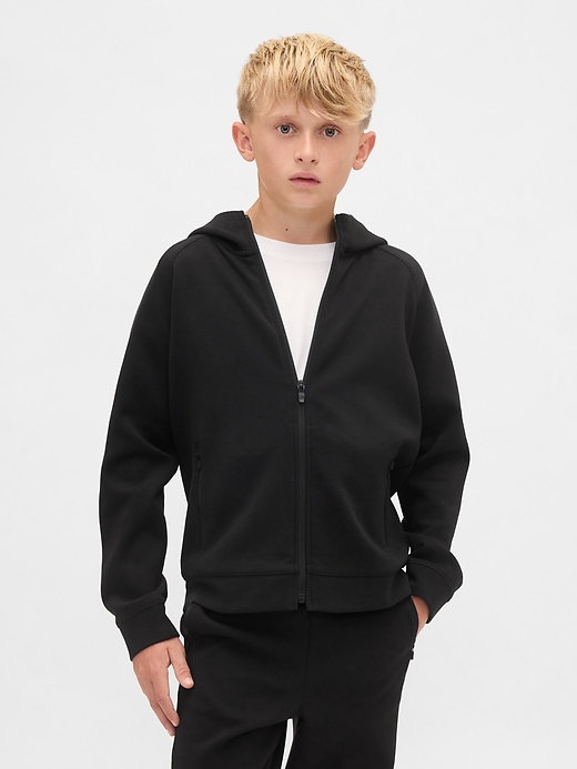 gapfit tech quick-dry zip hoodie für kinder