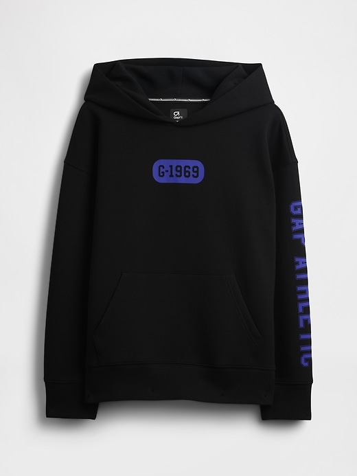 gapfit tech quick-dry logo-hoodie für kinder