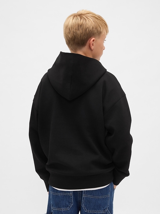 gapfit tech quick-dry logo-hoodie für kinder
