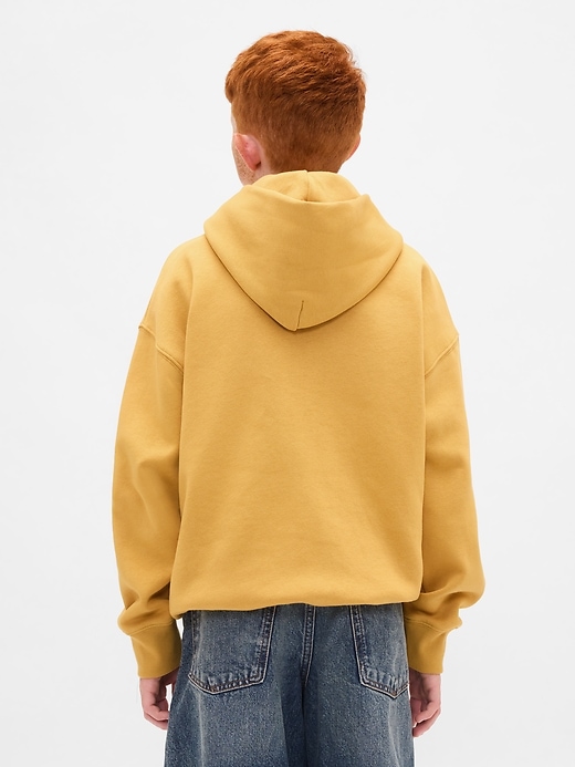 vintagesoft logo-hoodie für kinder