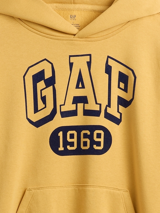 vintagesoft logo-hoodie für kinder