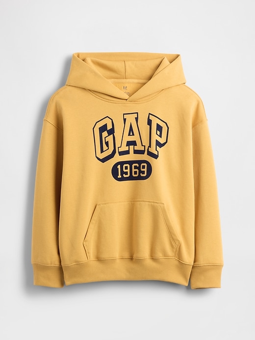 vintagesoft logo-hoodie für kinder