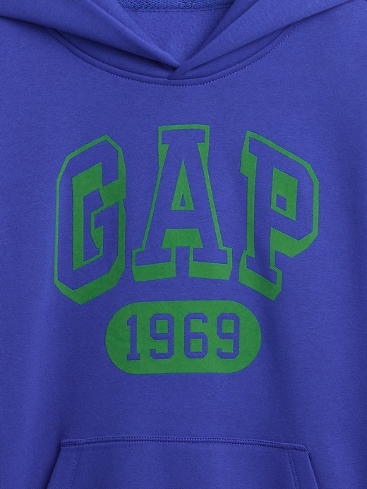 vintagesoft logo-hoodie für kinder