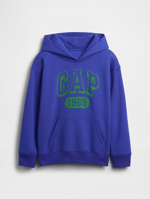 vintagesoft logo-hoodie für kinder